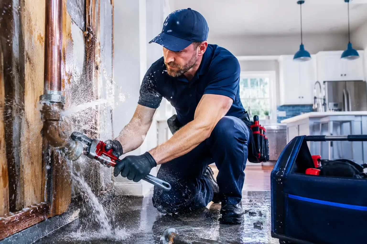Local emergency pipe repair professionals in Cranks, KY